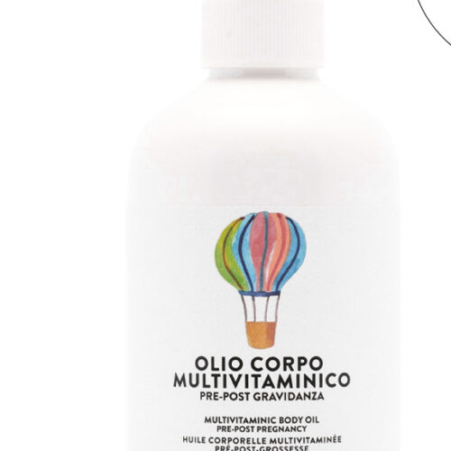 Monivitamiinia sisältävä vartaloöljy ILMAPALLO 250ml