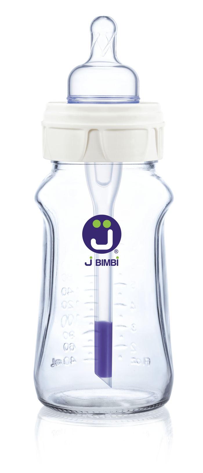 J BIMBI lasi tuttipullo (260ml)